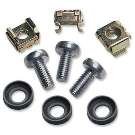 Intellinet Cage Nut Set argenté 100 pièces