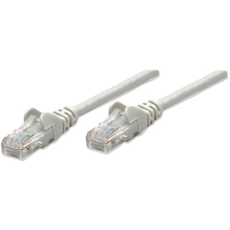 Intellinet Cat5e, 0.45m cable de red Gris 0,5 m U/UTP (UTP)