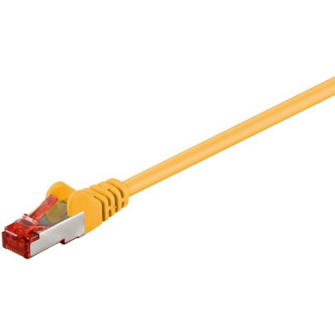 INTELLINET Cavo di rete Patch in CCA Schermato Cat. 6 Giallo S/FTP 2 m Bulk