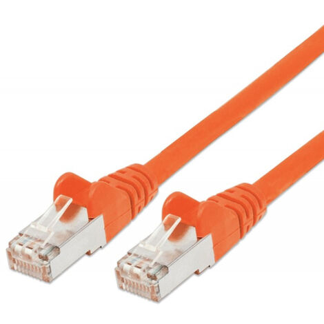 Intellinet Cavo di rete Patch in rame Cat. 6 Arancione SFTP LSZH 2m