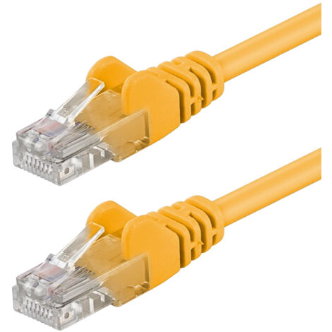 INTELLINET Cavo di rete Patch in Rame Cat. 6 Giallo UTP 1,5 m