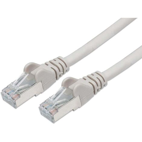 INTELLINET Cavo di rete Patch in rame Cat. 6 Grigio SFTP 50 mt