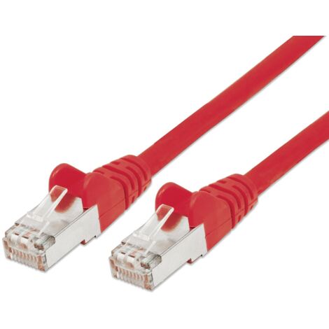 Intellinet Cavo di rete Patch in rame Cat. 6 Rosso SFTP LSZH 15m