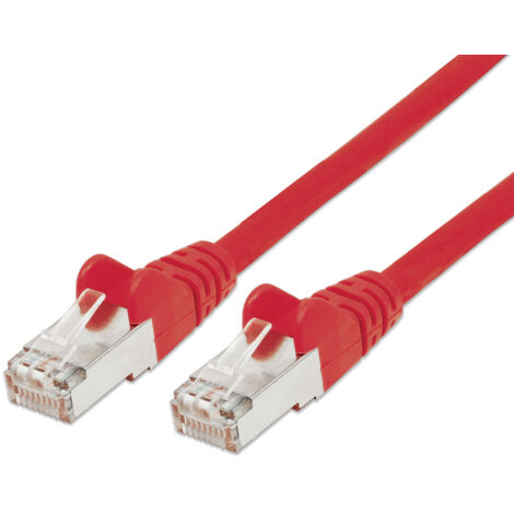 Intellinet Cavo di rete Patch in rame Cat. 6 Rosso SFTP LSZH 7,5m