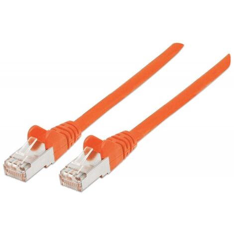 Intellinet Cavo di rete Patch in rame Cat. 6A Arancione SFTP LSZH 3m