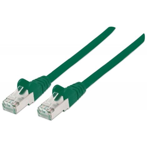 Intellinet Cavo di rete Patch in rame Cat. 6A Verde SFTP LSZH 3m