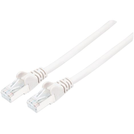 Intellinet Cavo Patch Cat.7 Plug RJ45 6A S/FTP LSZH 0,5m Bianco