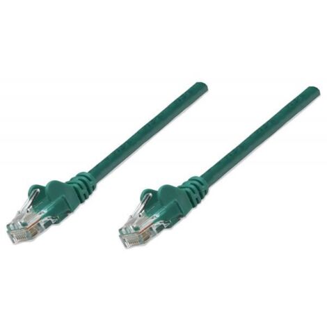 INTELLINET Cavo Patch Categoria 5E non schermato UTP Verde - 2 mt