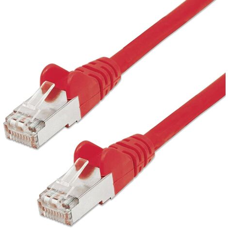 INTELLINET Cavo Patch Categoria 5E schermato FTP Rosso 20 mt.