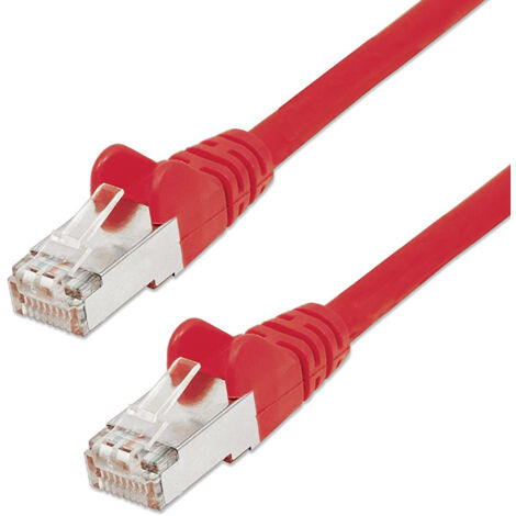 INTELLINET Cavo Patch Categoria 5E schermato FTP Rosso 30 mt.