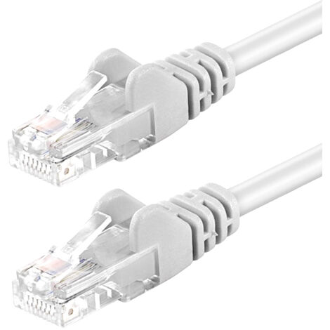 INTELLINET Cavo Patch di rete Cat5e UTP Bianco 0,3 mt.