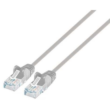 Intellinet Cavo patch di rete Cat6 UTP Slim  3 m grigio