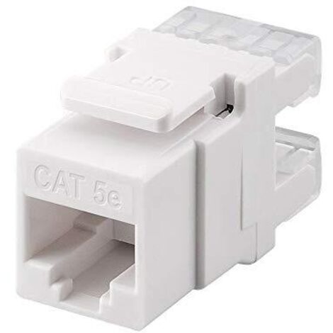 INTELLINET Frutto Keystone RJ45 C5E LSA UTP Bianco