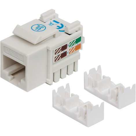 INTELLINET Frutto Keystone RJ45 Cat5e UTP Bianco