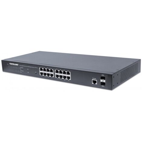 Intellinet - Gigabit PoE Managed Switch 16 Ports