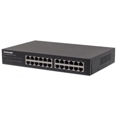 Intellinet Gigabit Switch 24-Port – schnelles Netzwerk für Unternehmen und Zuhause