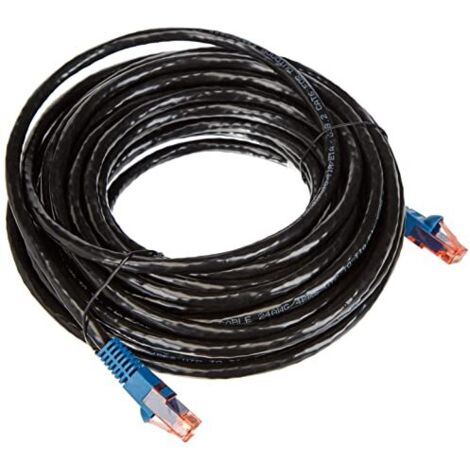 Intellinet Matassa U/UTP Cavo Patch Cat.6 CCA 10m da Esterno Nero/Blu