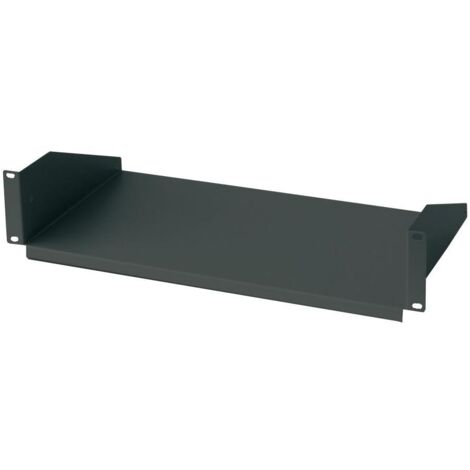 Intellinet Mensola per Rack 19'' 250 mm 2U Nera 2 punti