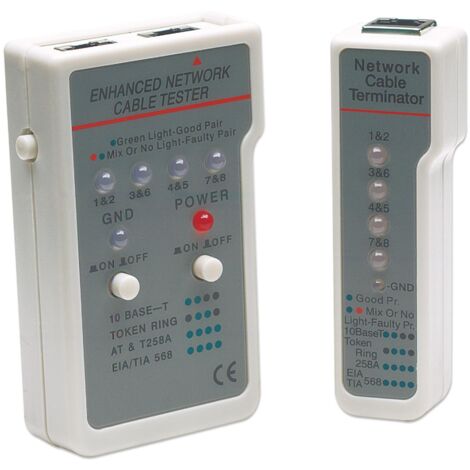 INTELLINET Multi network Tester per cavi RJ45