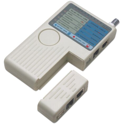Intellinet Network Solutions Tester di cavi beige 4 in 1