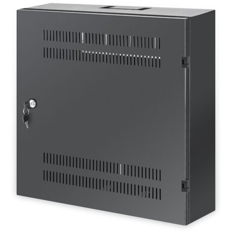 Intellinet Niskoprofilowa 4U + 2U schwarze kompakte Wandarmoire