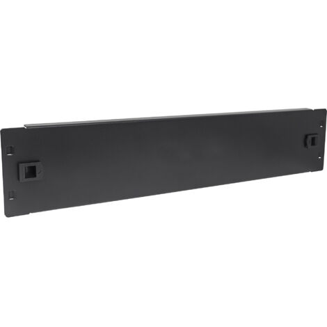 Intellinet Pannello Cieco Toolless a Clip per Armadi Rack 19'' 2U Nero