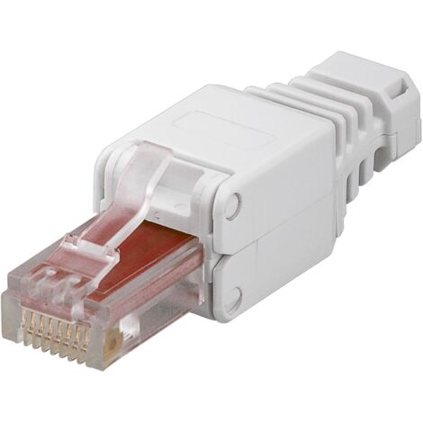 Intellinet Plug Cat.6 RJ45 Tooless con Copriconnettore