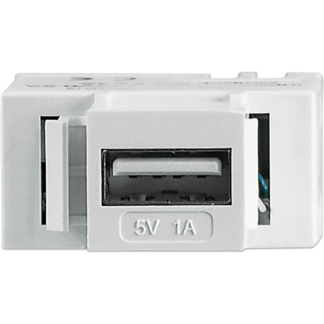 Intellinet Presa USB con aggancio Keystone per Ricarica