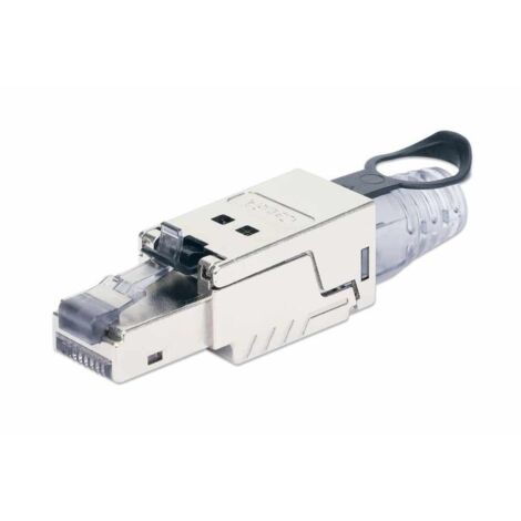 Intellinet RJ45 STP Cat.6a 10G geschirmter werkzeugloser Modularstecker