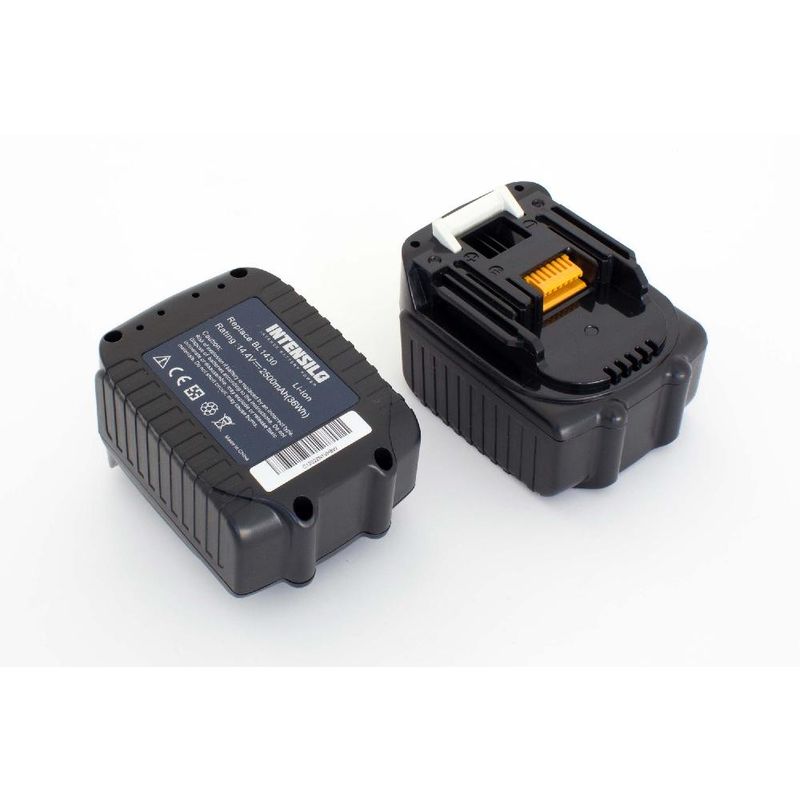 

2x Li-Ion batería 2500mAh (14.4V) para herramienta eléctrica powertools tools como Makita BL1415 - Intensilo