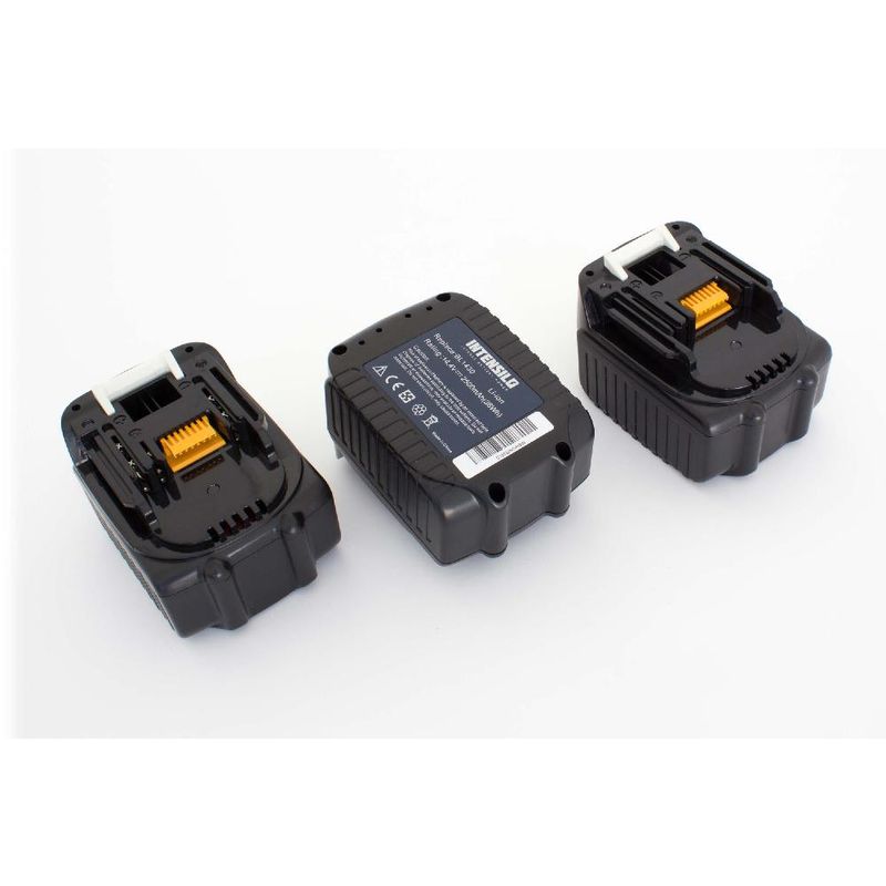 

3x Li-Ion batería 2500mAh (14.4V) para herramienta eléctrica powertools como Makita 194065-3, 194066-1, BL1430, JT6226, LGG1230, LGG1430 - Intensilo