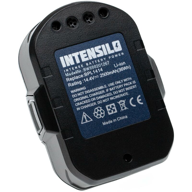 

batería compatible con Ryobi CDD144V22, CDDI14022NF, LCD1402, LCD14022, LCDI14022 herramienta eléctrica (2500mAh, 14.4V, Li-Ion) - Intensilo