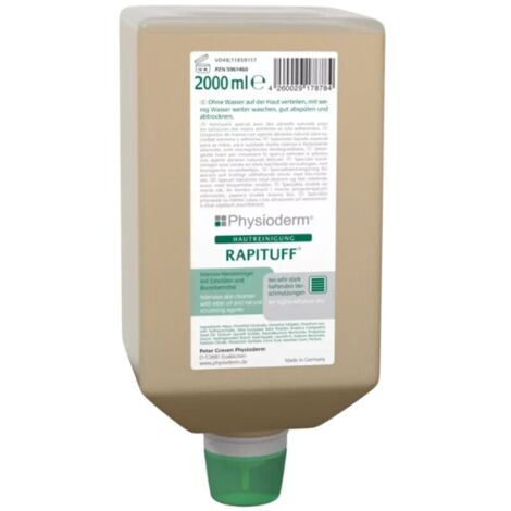 Intensiv-Handreiniger Physioderm Rapituff 2-L-Varioflasche