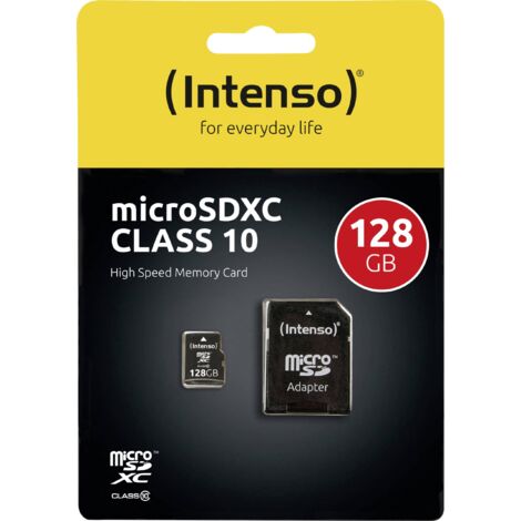 Intenso 3413491 mémoire flash 128 Go MicroSDXC Classe 10