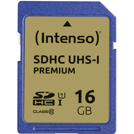 Intenso 3421470 memoria flash 16 GB SDHC UHS-I Classe 10