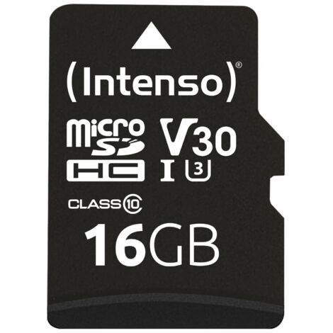 Intenso 3433470 memoria flash 16 GB MicroSDHC UHS-I Classe 10