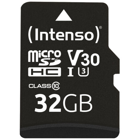 Intenso 3433480 memoria flash 32 GB MicroSDHC UHS-I Classe 10