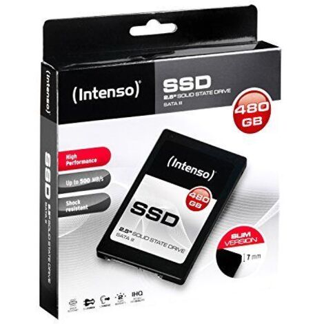 Intenso 3813450 Internes Solid State Drive 2.5" 480 GB Serial ATA III