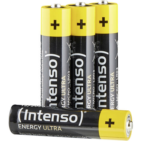 Intenso 7501414 Micro (AAA)-Batterie Alkali-Mangan 1250 mAh 1.5 V 4 St.