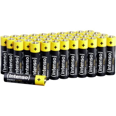 Intenso 7501510 Micro (AAA)-Batterie Alkali-Mangan 1250 mAh 1.5 V 40 St.