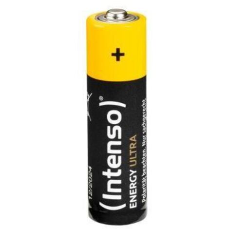 Intenso 7501824 Batteria Monouso Stilo AA Alcalino Nero Giallo