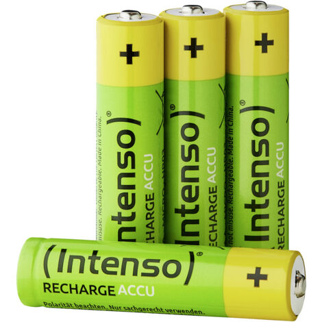 Intenso 7505114 Micro (AAA)-Akku NiMH 850 mAh 1.2 V 4 St.