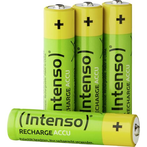 Intenso 7505114 Pile rechargeable LR3 (AAA) NiMH 850 mAh 1.2 V 4 pc(s)