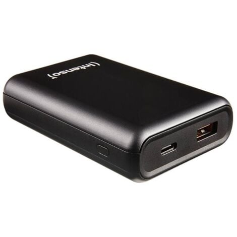 Intenso A10000 Powerbank (batterie supplémentaire) 10000 mAh Li-Ion USB-A, USB-C® noir D045282