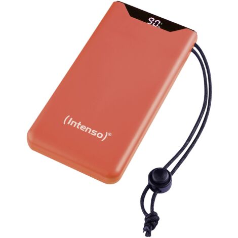 Intenso F10000 Powerbank (batterie supplémentaire) 10000 mAh Quick Charge, Power Delivery LiPo USB-A