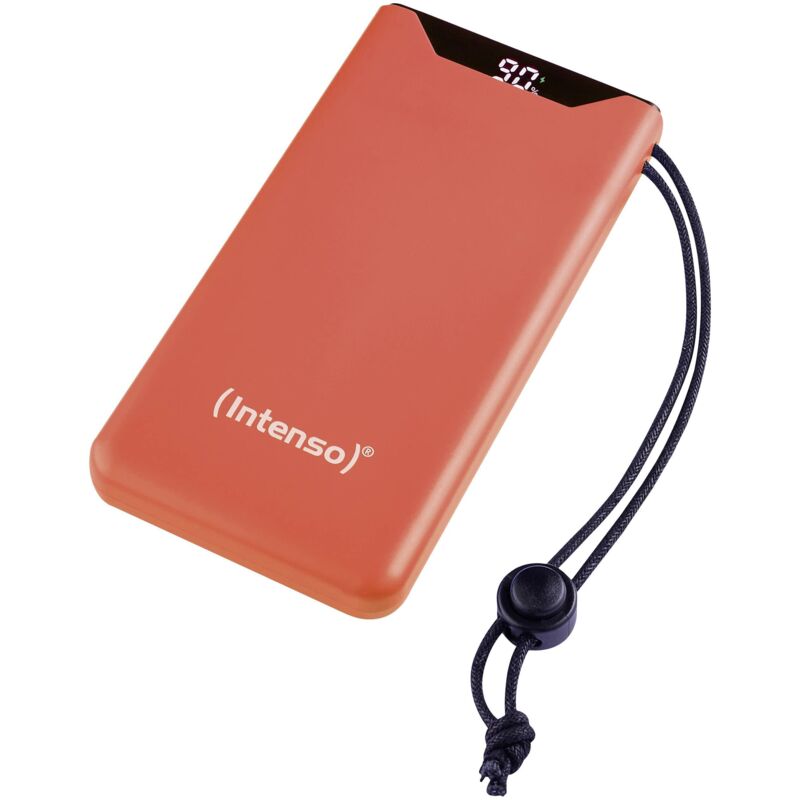 Intenso F10000 Powerbank (batterie supplémentaire) 10000 mAh Quick Charge, Power Delivery LiPo USB-A, USB-C® orange Aff