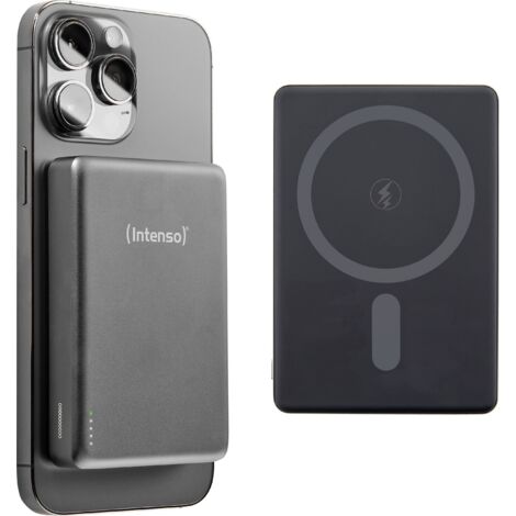 Intenso Intenso Power Bank MW10000 grey Powerbank (batterie supplémentaire) 10000 mAh Power Delivery LiPo USB-C® gris W881123