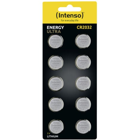 Intenso Knopfzelle CR 2032 3 V 10 St. 220 mAh Lithium Energy Ultra