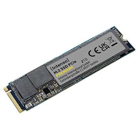 INTENSO M.2 SSD Premium, 2 To, PCIe