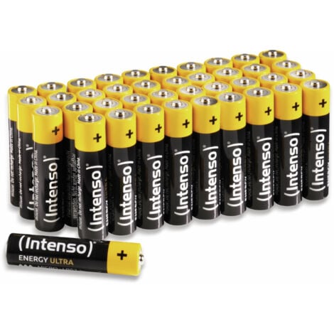 INTENSO Micro-Batterie Energy Ultra, AAA LR03, 40 Stück